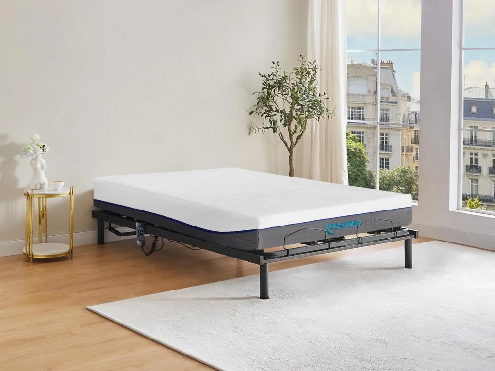 Set da relax, memory foam, JIMBARAN II di DREAMEA - Motorer OKIN - 140 x 200 cm