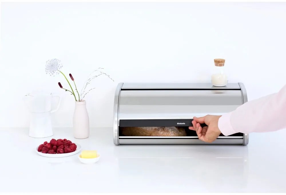 Porta pane in acciaio Roll Top - Brabantia