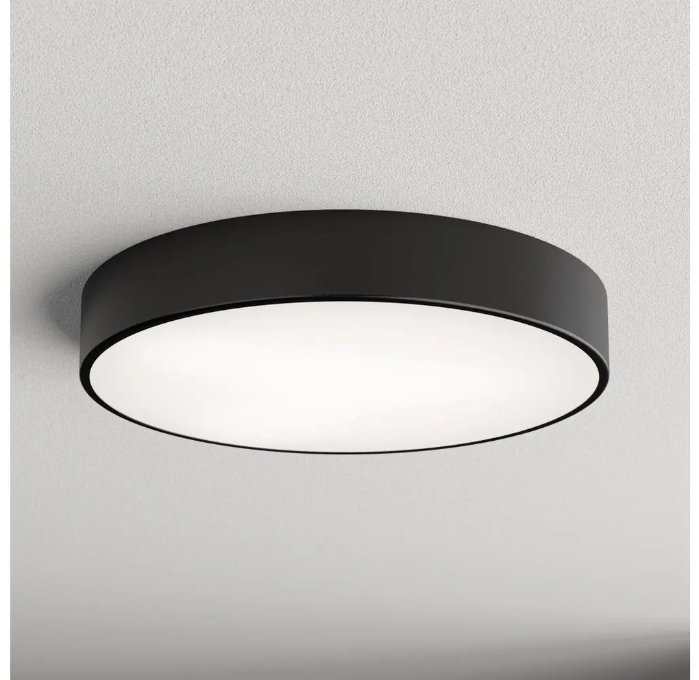 Brilagi - Plafoniera CLARE 4xE27/24W/230V diametro 50 cm nero