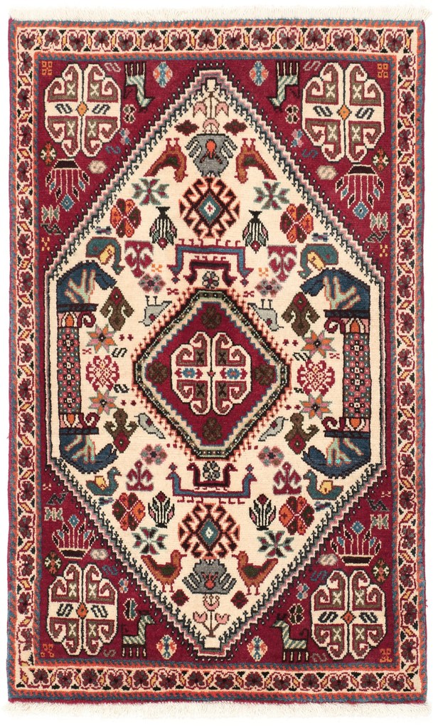 Gashghai Tappeto persiano 60x110 (Iran) Annodato A Mano