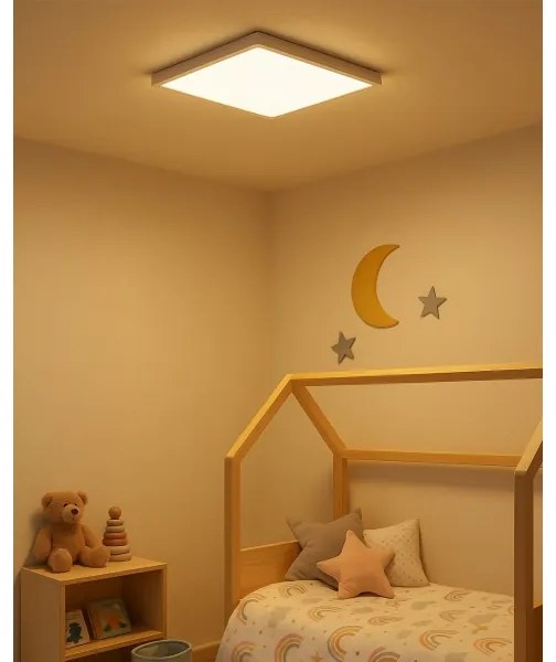 Plafoniera LED/24W/230V 3000/4000/6500K 30x30 cm bianca