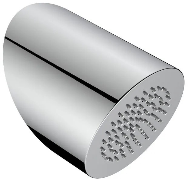 Soffione doccia Delfi Tondo in inox cromato anticalcare 1 getto