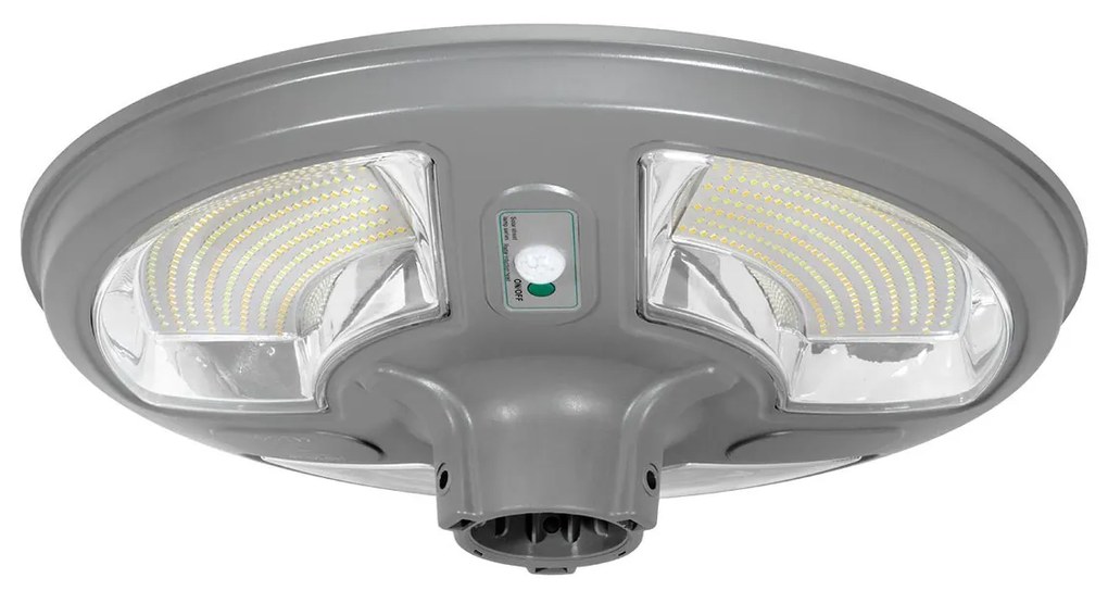 Lampione LED Solare 5000 lumen IP65 CCT e Sensore di movimento opzionale Colore Bianco Variabile CCT