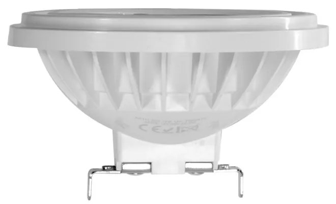 Lampada LED G53 15W, angolo 120°, 12/24V AC/DC Colore Bianco Caldo 3.000K