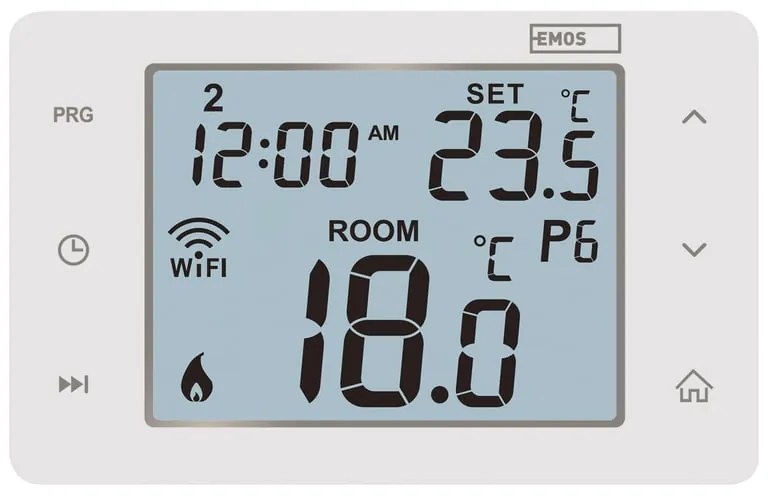 Termostato intelligente e connesso EMOS WiFi - GoSmart bianco