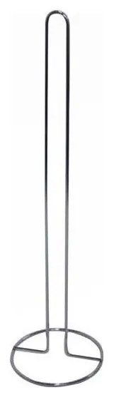 Porta rotolo carta igienica 16x55,7 cm cromo lucido