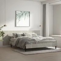 Testiera Letto Grigio Cemento 240x1,5x80cm Legno Ingegnerizzato cod mxl 52766