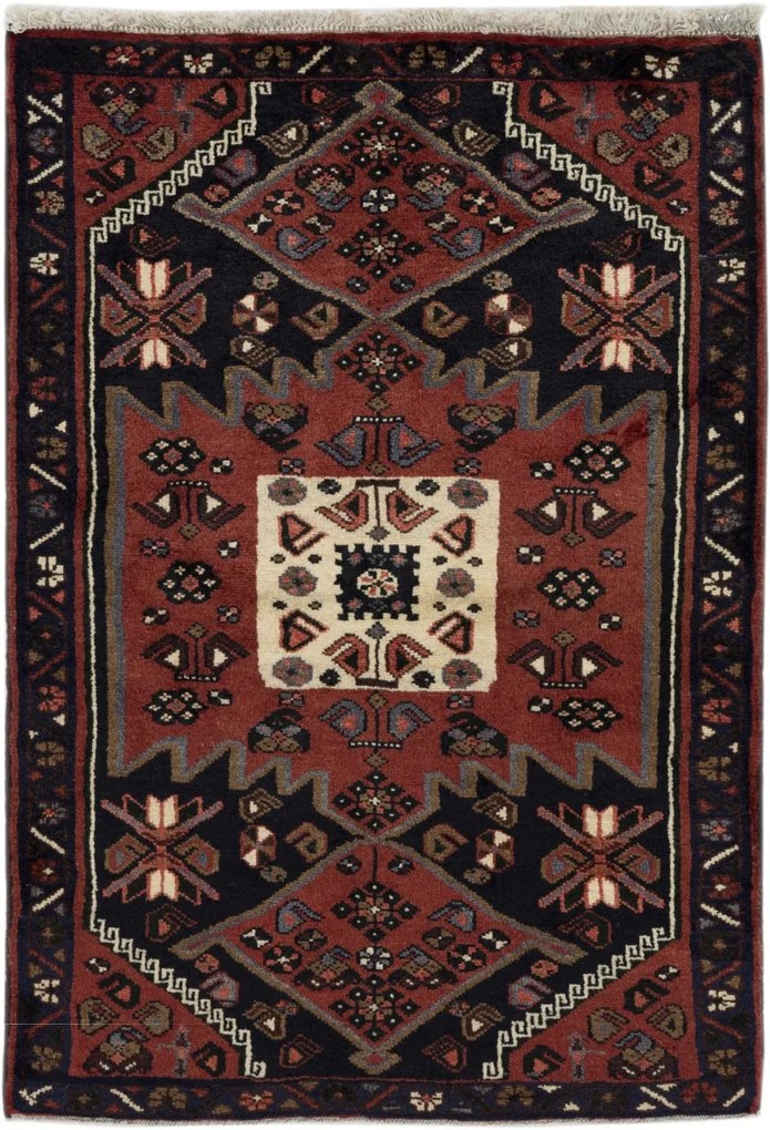 Persian Tappeto 120x80 (Iran) Annodato A Mano