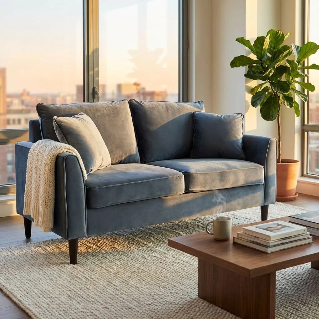 VELVET - divano in velluto