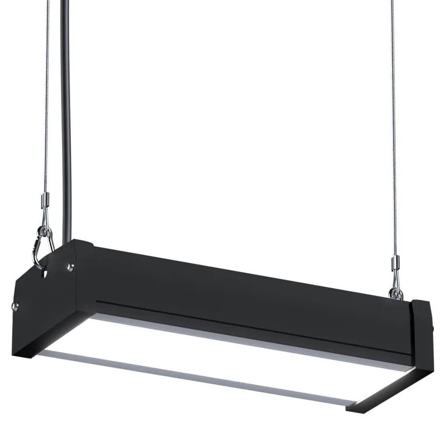 Campana Lineare LED 50W 26cm Sospesa 5.500 lm con Osram chip LED Colore Bianco Freddo 6.000K