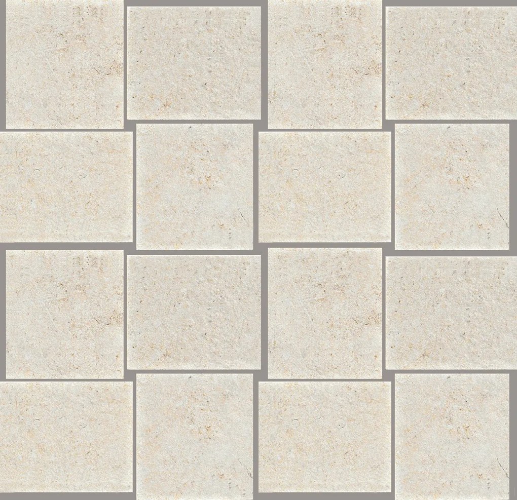 Ragno Realstone Jerusalem Deocoro Mosaico Cm 30x30 Avorio