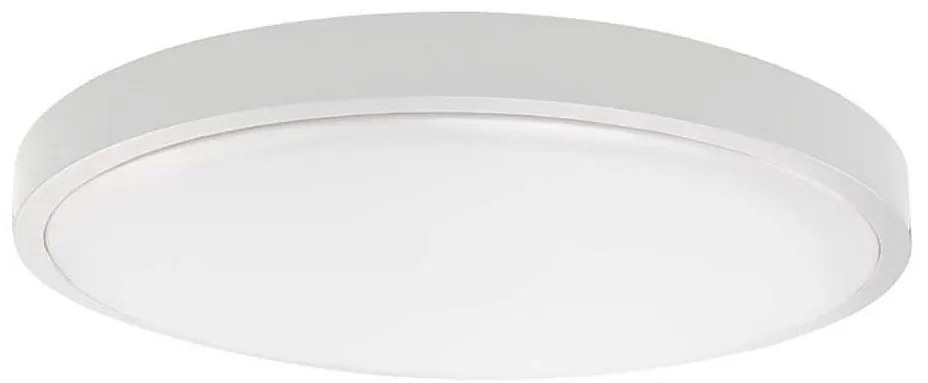 Plafoniera LED bagno 24W 230V IP44 3000K Ø29 cm bianco