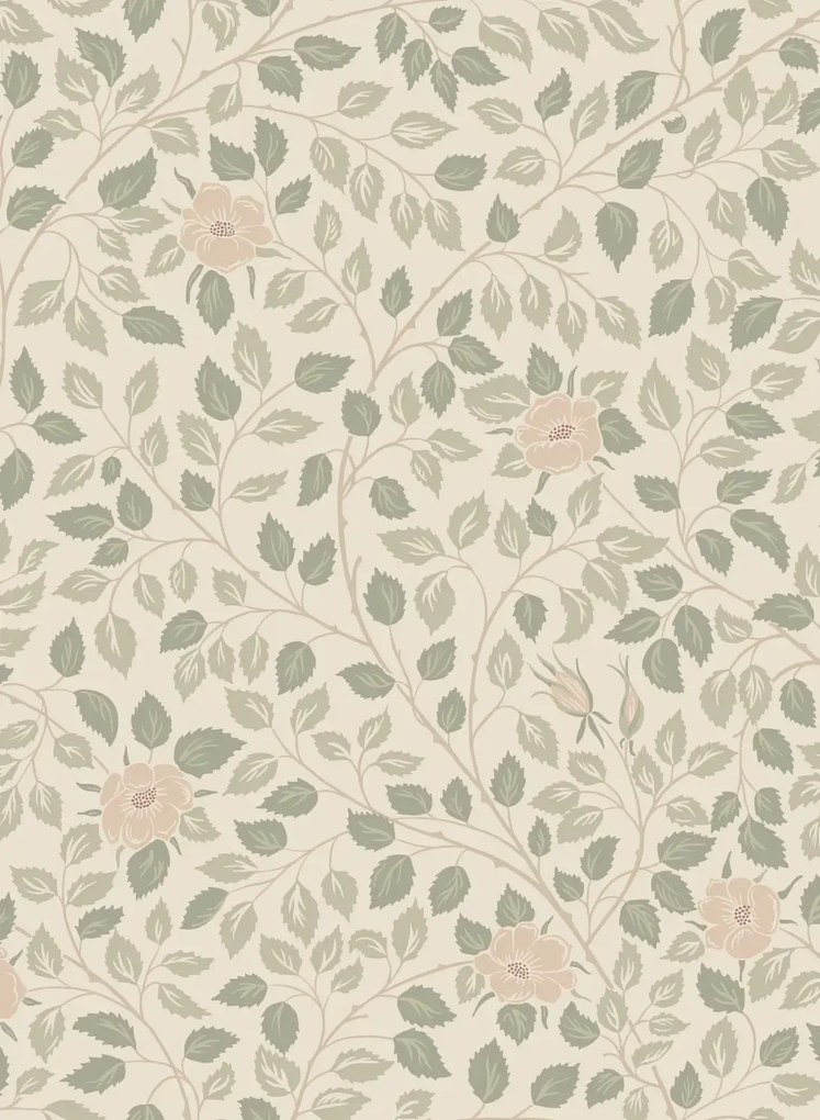 Sandberg Carta da parati Solliden - Spring Green