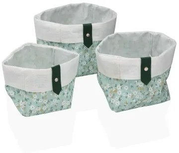 Set di Cestini Versa Bellis 14 x 14 x 14 cm