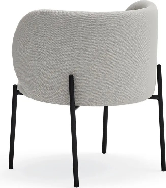 Poltrona grigio chiaro Mogi - Teulat