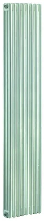 Radiatore acqua calda EQUATION Comby in acciaio 3 colonne, 8 elementi, interasse 1735 mm, bianco