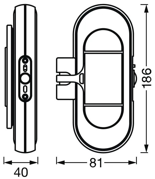 Ledvance - LED Illuminazione mobili con sensore MOBILE LED/1,2W/5V 500 mAh 4000K