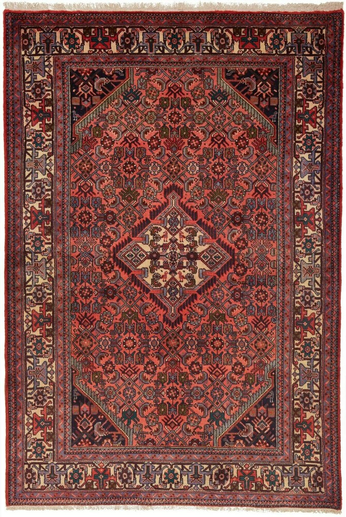 Hamedan Tappeto persiano 190 x 130 (Iran) Annodato A Mano