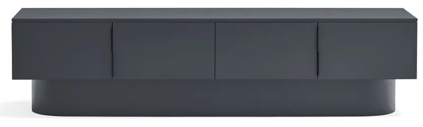 Tavolo TV antracite 200x50 cm Totem - Teulat