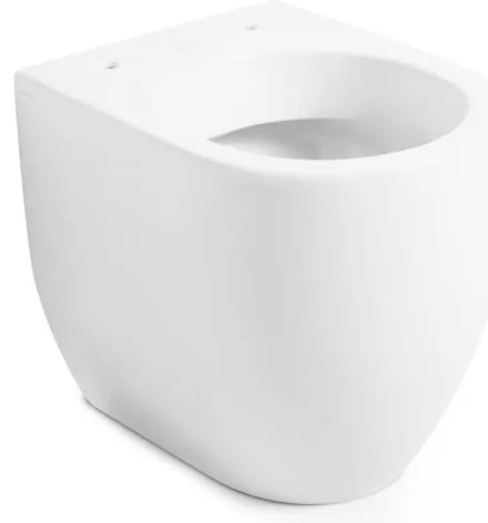 Vaso WC filomuro KERASAN flo, sedile escluso P 53 x L 37 x H 43 cm bianco