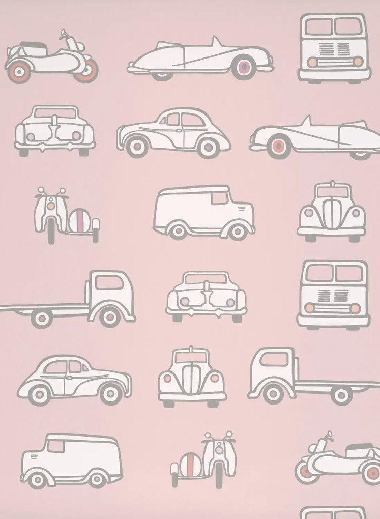 Little Greene Carta da parati Road Trip - Confetti
