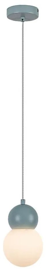 Rabalux 72279 - Lampadario a sospensione con filo GELLIA 1xG9/38W/230V blu