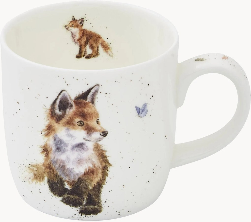 Tazza caffè in Fine Bone China Born To Be Wild, 6 pz