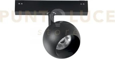 Faro davinci goal nero led 48v 10w 980lm 4000k 16,1x14,2x6,4cm