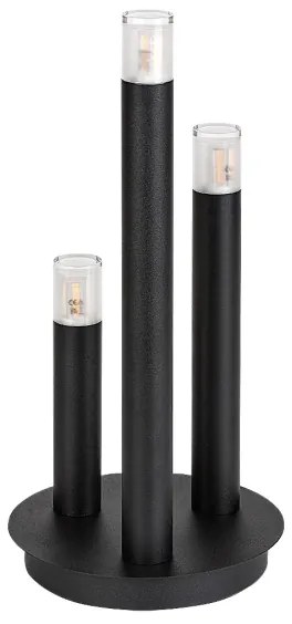 Rabalux 74365 - Lampada da tavolo RAMIRA 3xG9/5W/230V nero
