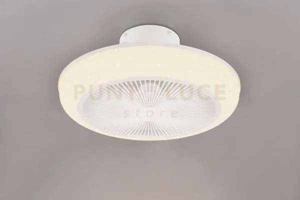 Mjolby ventilatore e plafoniera led 2.700 - 6.500 k 3.420 lm 30w co...