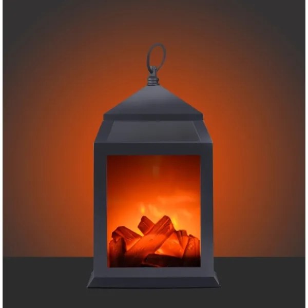 Leuchten Direkt 86220-18 - Lanterna decorativa a LED CANNA FUMARIA LED/0,6W/3xAAA