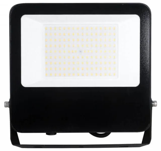 Faro LED 100W IP65, 125lm/W - chip LED Black Colore  Bianco Naturale 4.000K