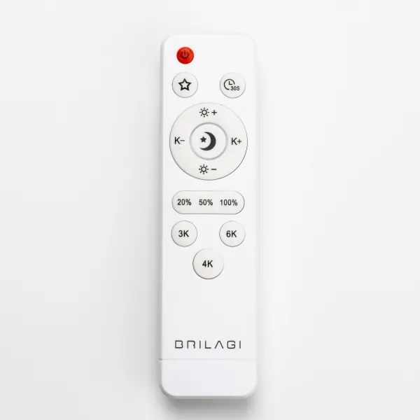 Brilagi - Plafoniera LED dimmerabile PINE LED/60W/230V + telecomando