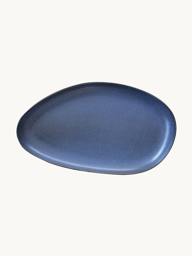 Piatto da portata in gres Blue Maison