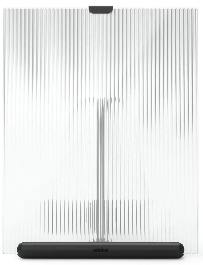 Cornice nera in vetro verticale con sostegno 16x20 cm Flute – Umbra