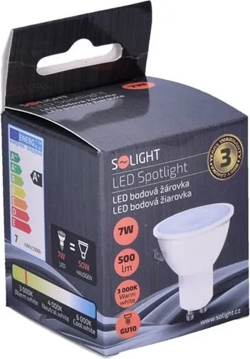 Lampadina LED GU10/7W/230V 3000K - Solight