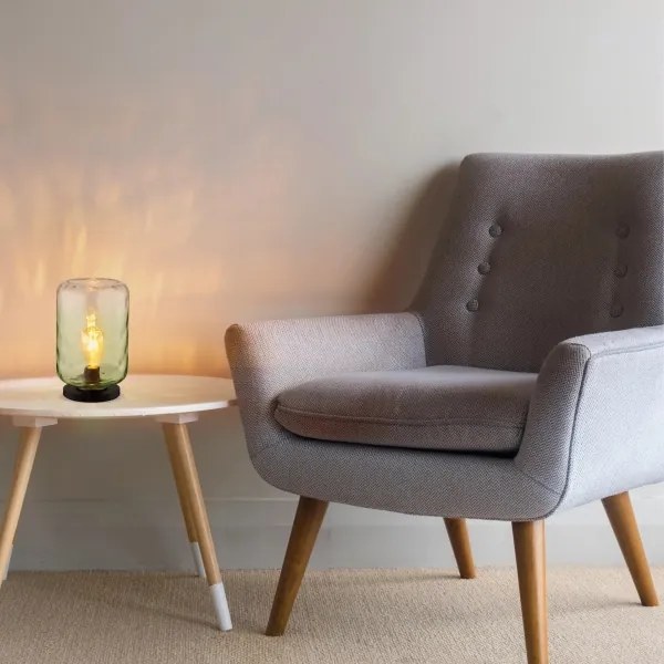 Globo 16046TG - Lampada da tavolo DARINA 1xE27/60W/230V verde