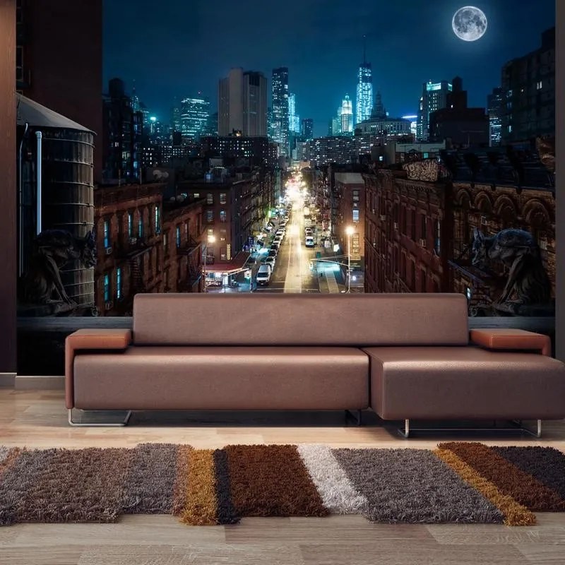 Fotomurale adesivo  Sleepy New York  Larghezza x Altezza Home decor 147x105