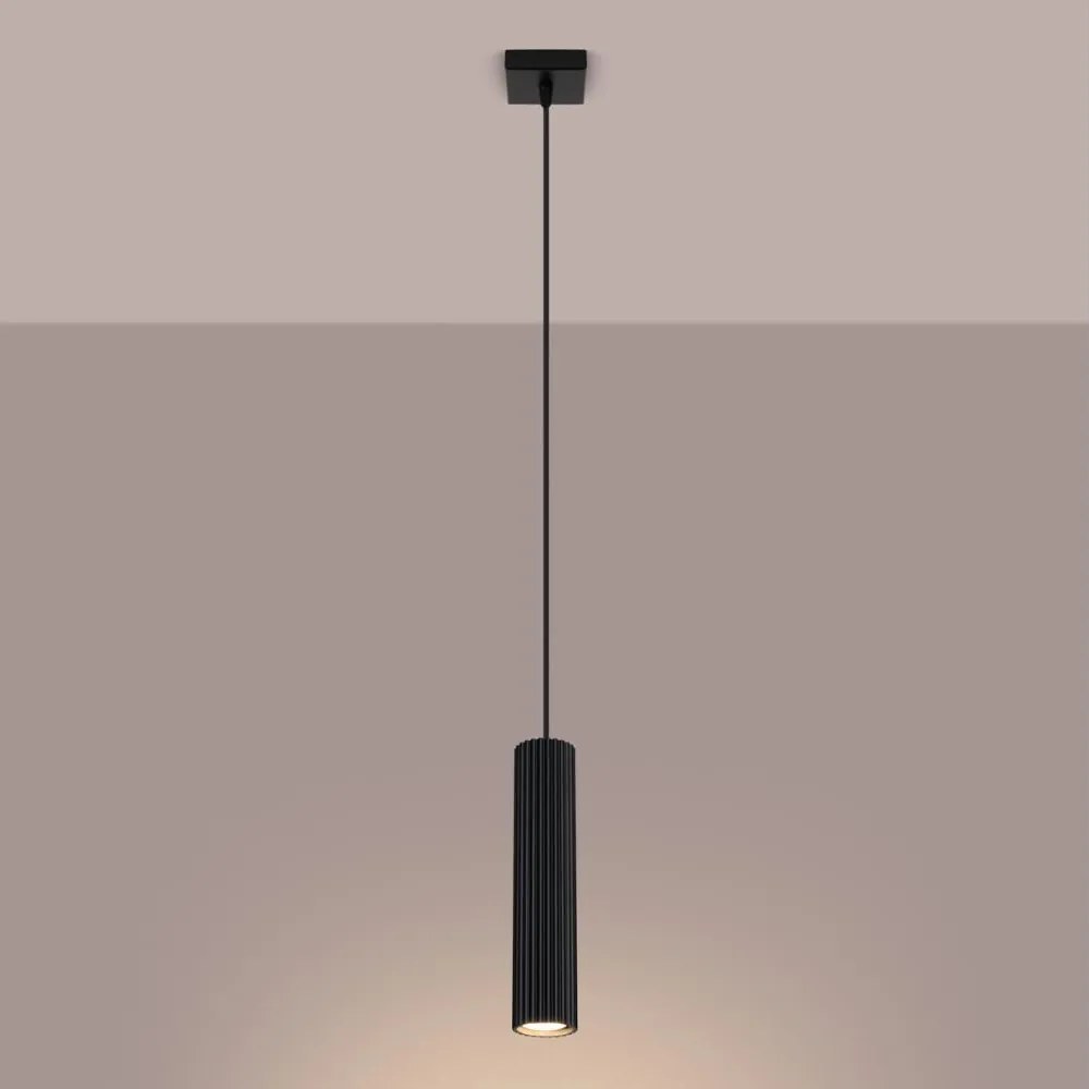 Brilagi - Lampada a sospensione LED su cavo CRESTO 1xGU10/10W/230V nero