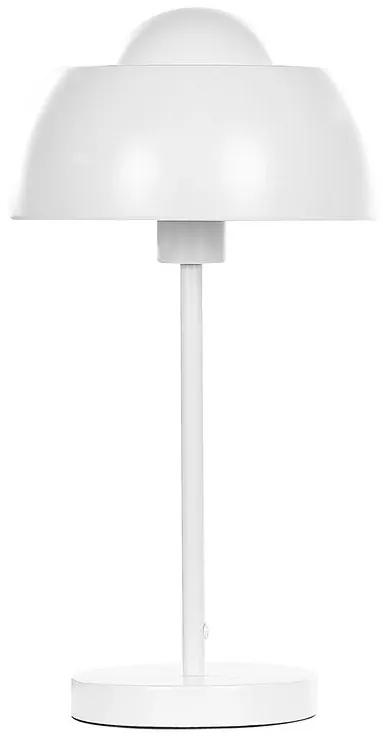 Lampada da tavolo metallo bianco 44 cm SENETTE Beliani
