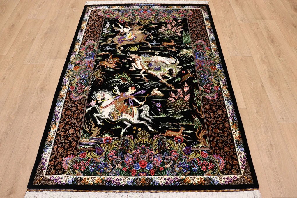 Ghom Tappeto persiano 200 x 140 (Iran) Annodato A Mano