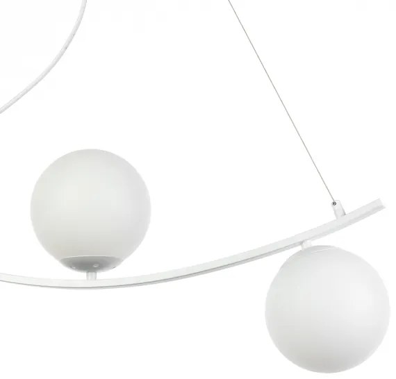 ONLI - Lampadario a sospensione con filo TRIO 3xE14/6W/230V bianco