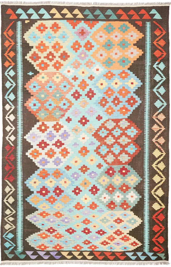 Kilim Tappeto 310 x 200 (Afghanistan) Tessuto A Mano