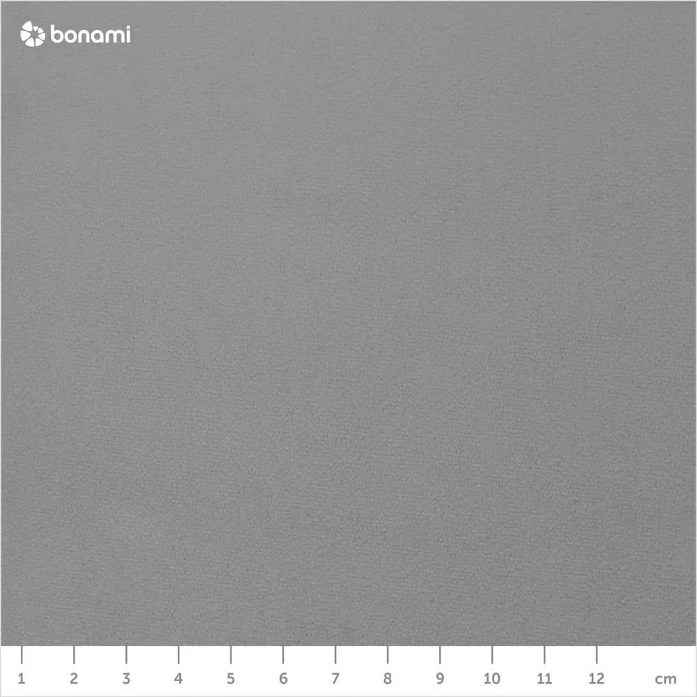 Divano in velluto grigio chiaro 228 cm Flandrin - Interieurs 86