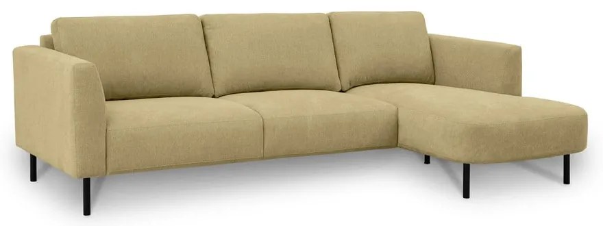 Divano angolare giallo ocra (angolo destro) Hero - Scandic