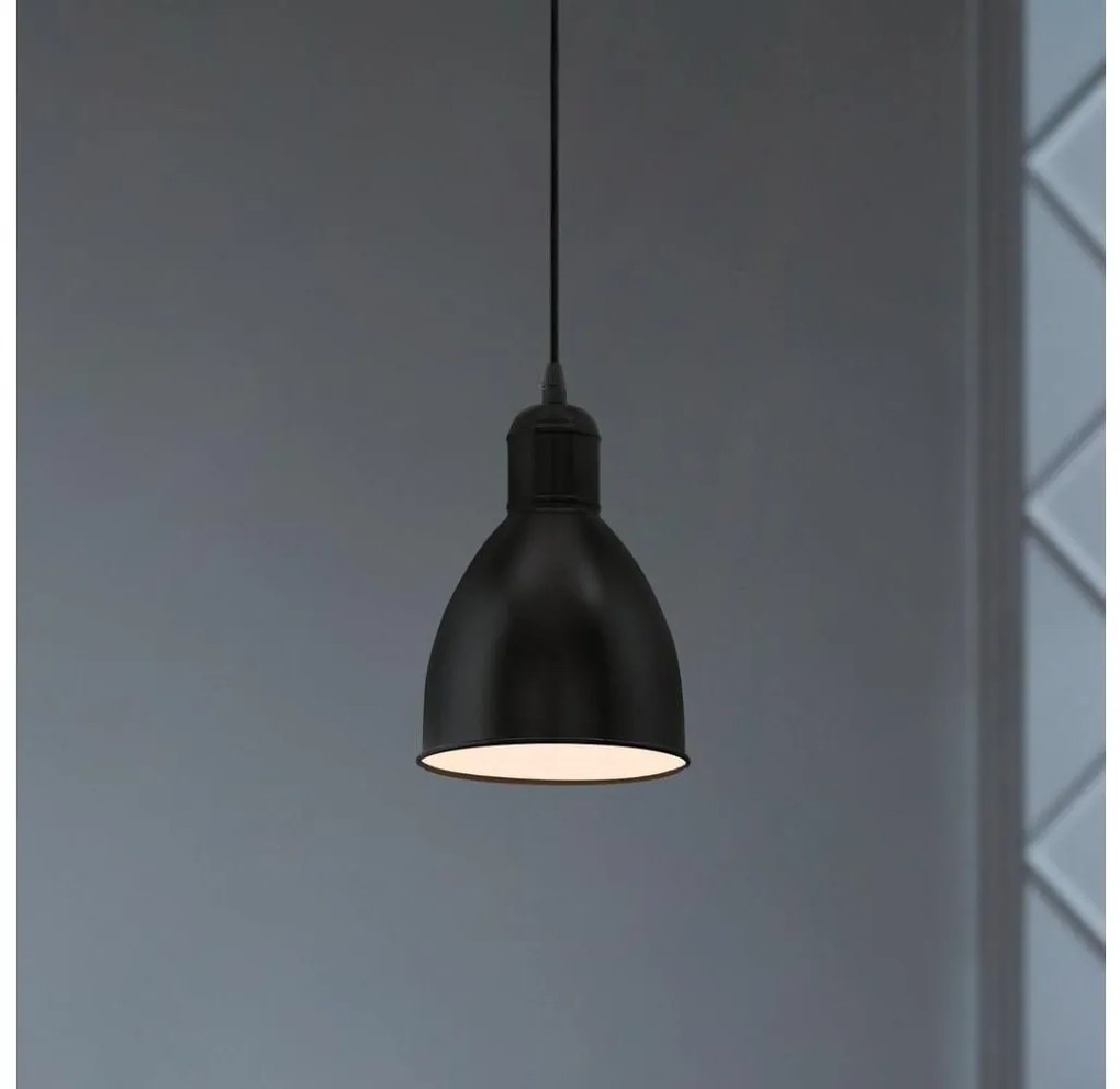 Eglo 49464 - Lampadario PRIDDY 1xE27/60W/230V