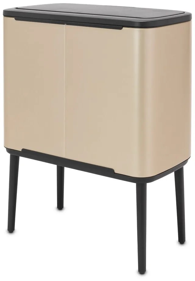 Bidone in acciaio touch per raccolta differenziata in oro 34 l Bo Touch Bin - Brabantia