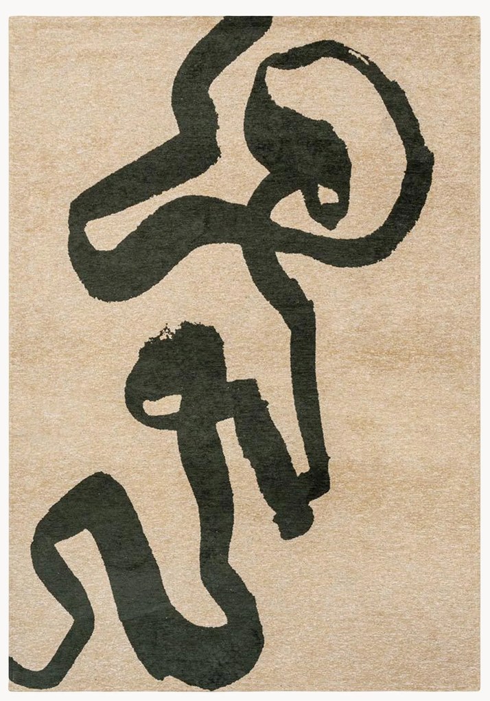 Tappeto lavabile jacquard da interno-esterno Ribbon