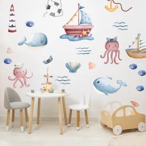 Adesivo murale - Avventura nautica | Inspio