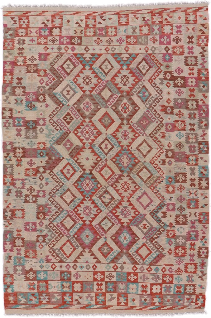 Kilim Tappeto 310x200 (Afghanistan) Tessuto A Mano